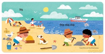 Digging for Dinosaurs At the Beach: An Interactive Lift the Flap Dinosaur Board Book for Toddlers (Seek-and-Peek) - June Smalls [KSIĄŻKA]