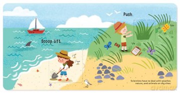 Digging for Dinosaurs At the Beach: An Interactive Lift the Flap Dinosaur Board Book for Toddlers (Seek-and-Peek) - June Smalls [KSIĄŻKA]