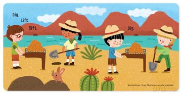 Digging for Dinosaurs: An Interactive Lift the Flap Dinosaur Board Book for Toddlers (Seek-and-Peek) - June Smalls [KSIĄŻKA]