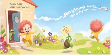 Today Is a Wacky Wow, Squiggle Giggle, Noodle Caboodle Day! - Layla Sutton [KSIĄŻKA]
