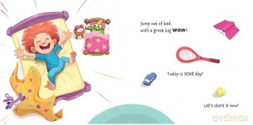 Today Is a Wacky Wow, Squiggle Giggle, Noodle Caboodle Day! - Layla Sutton [KSIĄŻKA]