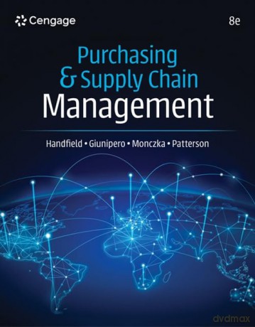Purchasing and Supply Chain Management - Robert Handfield [KSIĄŻKA]