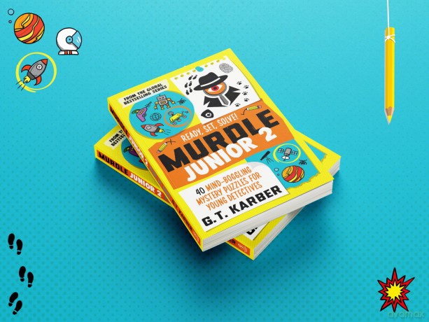 Murdle Junior 2: Ready, Set, Solve!: 40 Mind-Boggling Mystery Puzzles for Young Detectives - G. T. Karber [KSIĄŻKA]
