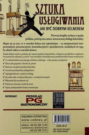 Sztuka usługiwania. Jak być dobrym kelnerem [KSIĄŻKA]
