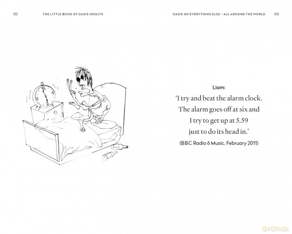 The Little Book of Oasis Insults: The hilarious and unofficial book of Gallagher Brothers' quotes - Jake James [KSIĄŻKA]