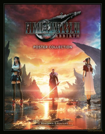 Final Fantasy VII Rebirth Poster Collection: Collection of 32 Premium-quality Removable Posters - Square Enix [KSIĄŻKA]