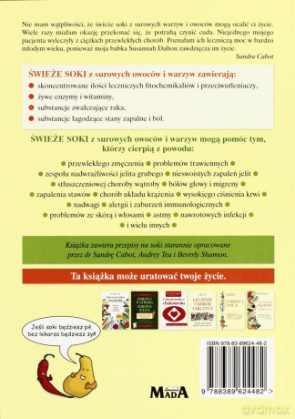 Świeże soki z warzyw i owoców [KSIĄŻKA]