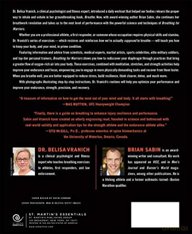 Breathing for Warriors: Master Your Breath to Unlock More Strength, Greater Endurance, Sharper Precision, Faster Recovery, and an Unshakable Inner Game - Belisa Vranich [KSIĄŻKA]