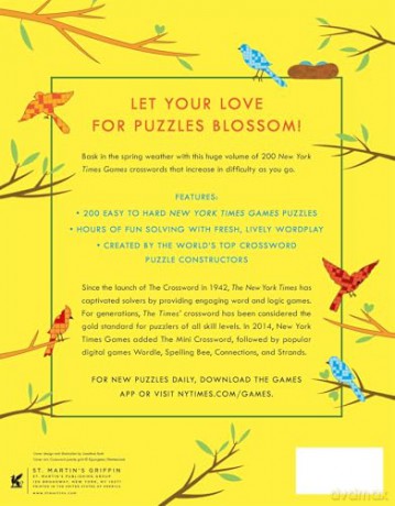 New York Times Games Hello Spring Crosswords: 200 Easy to Hard Puzzles - The New York Times [KSIĄŻKA]