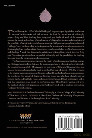 Being and Time: A Revised Edition of the Stambaugh Translation (SUNY series in Contemporary Continental Philosophy) - Martin Heidegger [KSIĄŻKA]