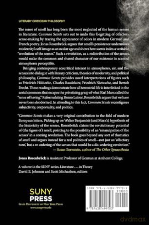 Common Scents: Poetry, Modernity, and a Revolution of the Senses (SUNY series, Literature... in Theory) - Jonas Rosenbrück [KSIĄŻKA]