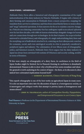 Hokkaido Dairy Farm: Cosmopolitics of Otherness and Security on the Frontiers of Japan - Paul Hansen [KSIĄŻKA]