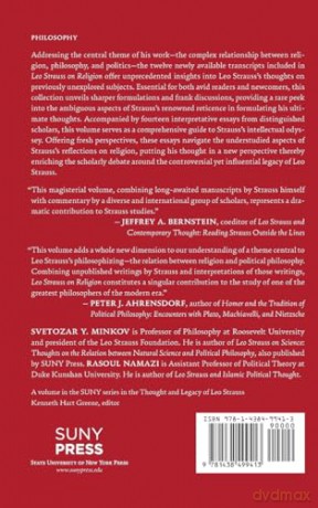 Leo Strauss on Religion: Writings and Interpretations (SUNY series in the Thought and Legacy of Leo Strauss) - Svetozar Y. Minkov [KSIĄŻKA]