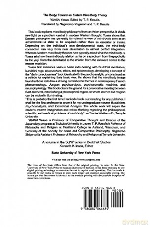 The Body: Toward an Eastern Mind-Body Theory (SUNY series in Buddhist Studies) - Yasuo Yuasa [KSIĄŻKA]