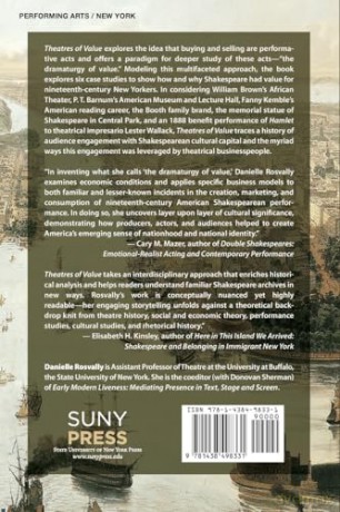 Theatres of Value: Buying and Selling Shakespeare in Nineteenth-Century New York City - Danielle Rosvally [KSIĄŻKA]