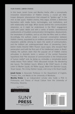 Yiddish Cinema: The Drama of Troubled Communication (SUNY series, Horizons of Cinema) - Jonah Corne [KSIĄŻKA]