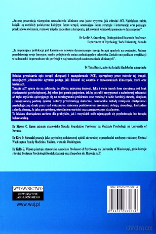 Terapia akceptacji i zaangażowania [KSIĄŻKA]