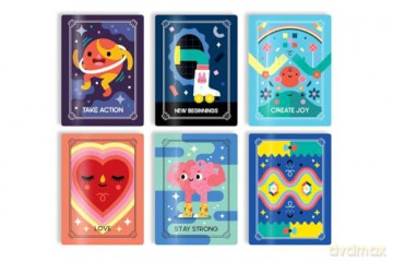 Cosmic Kindness Oracle Deck: A 60-Card Deck for Friendship, Fun, and Big Feelings - Michelle Romo [KSIĄŻKA]