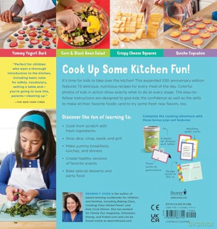 Cooking Class, 10th Anniversary Edition: 73 Fun Recipes Kids Will Love to Make (and Eat)! - Deanna F. Cook [KSIĄŻKA]