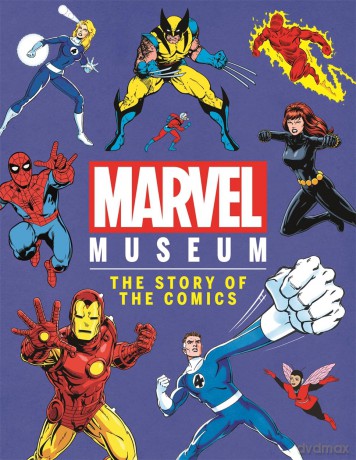 Marvel Museum (Mini Edition): The Story of the Comics - Ned Hartley [KSIĄŻKA]