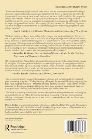 Developing Effective Student Peer Mentoring Programs: A Practitioner's Guide to Program Design, Delivery, Evaluation, and Training - Peter J. Collier [KSIĄŻKA]