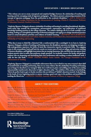 Exploring Signature Pedagogies: Approaches to Teaching Disciplinary Habits of Mind - Aeron Haynie [KSIĄŻKA]