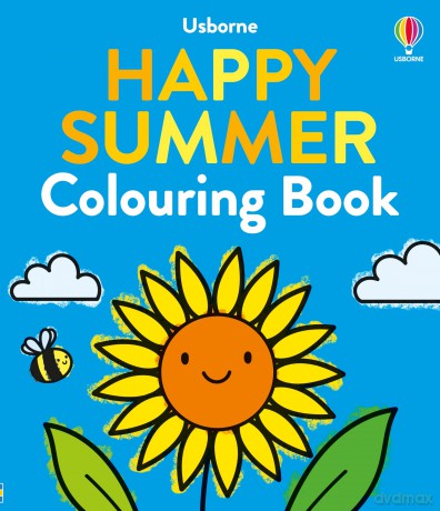 Happy Summer Colouring Book (Big Colouring) - Jade Crafty [KSIĄŻKA]