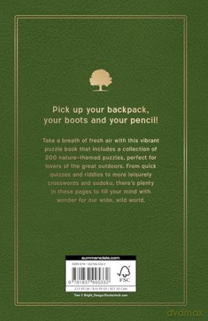The Nature Puzzle Book: 200 Brain-Teasing Activities, from Crosswords to Quizzes - Kitty Greenbrown [KSIĄŻKA]