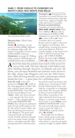 Italian Lakes Sunflower Walking Guide: 75 long and short walks and 5 car tours (Sunflower Guides) - David Robertson [KSIĄŻKA]