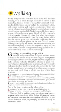 Italian Lakes Sunflower Walking Guide: 75 long and short walks and 5 car tours (Sunflower Guides) - David Robertson [KSIĄŻKA]