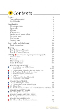 Menorca Sunflower Walking Guide: 65 walks and 2 car tours (Sunflower Guides) - Rodney Ansell [KSIĄŻKA]