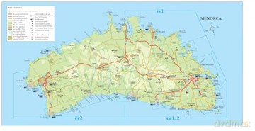 Menorca Sunflower Walking Guide: 65 walks and 2 car tours (Sunflower Guides) - Rodney Ansell [KSIĄŻKA]