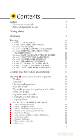 Pyrenees Sunflower Walking Guide 9e: 65 long and short walks and 12 car tours (Sunflower Guides) - Paul Jenner [KSIĄŻKA]
