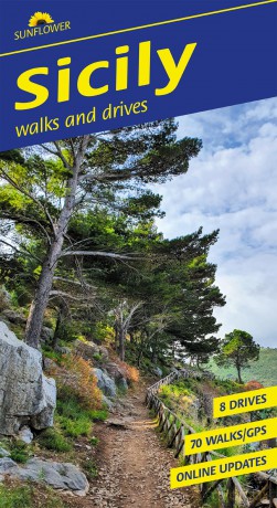 Sicily Sunflower Walking Guide 7e: 70 long and short walks and 8 car tours (Sunflower Guides) - Peter Amann [KSIĄŻKA]