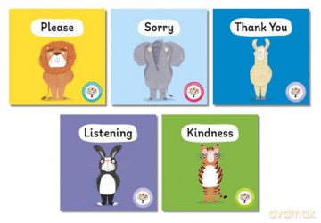 A Case of Good Manners: Symbolised 5 Book Collection Box Set With Free Audio (Please, Sorry, Thank You, Listening and Kindness) (Symbolised A Case of Good Manners) [KSIĄŻKA]