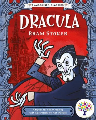 Dracula: Accessible Symbolised Edition - Adapted for SEND readers, with Signing Video and Sensory Features included!: 8 (Symbolised Classics Reading Library: The Starter Collection (Series 2)) - Nick Moffatt [KSIĄŻKA]