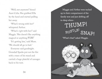 Maggie Sparks and the Camping Chaos - A Story of a Little Witch, Magic and Family Holidays for Ages 5+ - Steve Smallman [KSIĄŻKA]