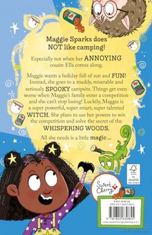 Maggie Sparks and the Camping Chaos - A Story of a Little Witch, Magic and Family Holidays for Ages 5+ - Steve Smallman [KSIĄŻKA]