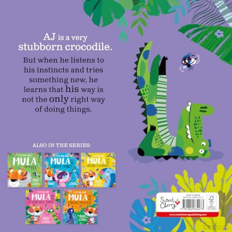 Mula and the Stubborn Crocodile, A Beautifully Illustrated Introduction to Yoga and Mindfulness for Children Aged 3+ (Mula and Friends Book 6) (Mula and Friends (Paperback)) - Lauren Hoffmeier [KSIĄŻKA]