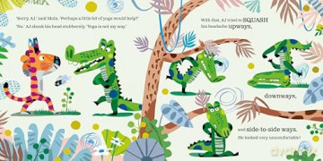 Mula and the Stubborn Crocodile, A Beautifully Illustrated Introduction to Yoga and Mindfulness for Children Aged 3+ (Mula and Friends Book 6) (Mula and Friends (Paperback)) - Lauren Hoffmeier [KSIĄŻKA]