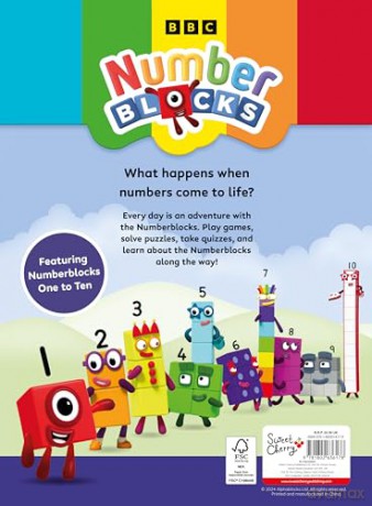 Numberblocks Activity Annual 1: Perfect for Fans of the Numberblocks Series! Filled with Puzzles, Games and Quizzes, Ideal for Early Learning (Numberblocks: 5 Fun Activity Annuals Set) - Numberblocks [KSIĄŻKA]