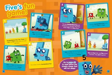 Numberblocks Activity Annual 1: Perfect for Fans of the Numberblocks Series! Filled with Puzzles, Games and Quizzes, Ideal for Early Learning (Numberblocks: 5 Fun Activity Annuals Set) - Numberblocks [KSIĄŻKA]