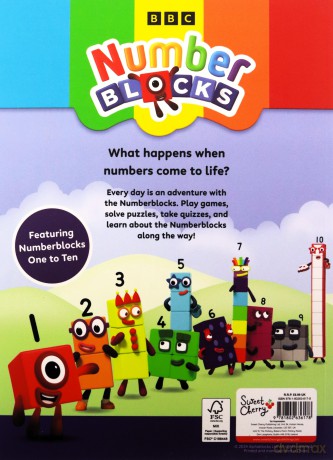 Numberblocks Activity Annual 1: Perfect for Fans of the Numberblocks Series! Filled with Puzzles, Games and Quizzes, Ideal for Early Learning (Numberblocks: 5 Fun Activity Annuals Set) - Numberblocks [KSIĄŻKA]