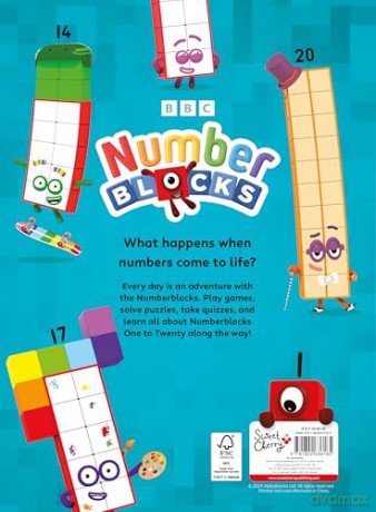 Numberblocks Activity Annual 2: Perfect for Fans of the Numberblocks Series! Filled with Puzzles, Games and Quizzes, Ideal for Early Learning (Numberblocks: 5 Fun Activity Annuals Set) - Numberblocks [KSIĄŻKA]