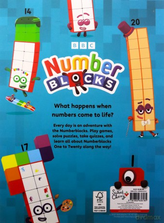 Numberblocks Activity Annual 2: Perfect for Fans of the Numberblocks Series! Filled with Puzzles, Games and Quizzes, Ideal for Early Learning (Numberblocks: 5 Fun Activity Annuals Set) - Numberblocks [KSIĄŻKA]