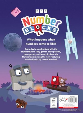 Numberblocks Activity Annual 3: Perfect for Fans of the Numberblocks Series! Filled with Puzzles, Games and Quizzes, Ideal for Early Learning (Numberblocks: 5 Fun Activity Annuals Set) - Numberblocks [KSIĄŻKA]