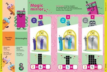 Numberblocks Activity Annual 4: Perfect for Fans of the Numberblocks Series! Filled with Puzzles, Games and Quizzes, Ideal for Early Learning (Numberblocks: 5 Fun Activity Annuals Set) - Numberblocks [KSIĄŻKA]