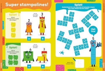 Numberblocks Activity Annual 5: Perfect for Fans of the Numberblocks Series! Filled with Puzzles, Games and Quizzes, Ideal for Early Learning (Numberblocks: 5 Fun Activity Annuals Set) - Numberblocks [KSIĄŻKA]