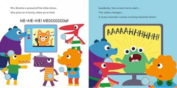 Techosaurus Saves the School! (Official NSPCC Picture Book for Children about Online Awareness, Safety and Security Ages 3-5) [KSIĄŻKA]