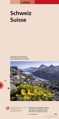 Switzerland - national map [KSIĄŻKA]